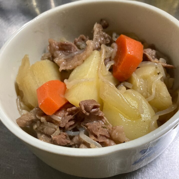 牛肉で肉じゃが♡